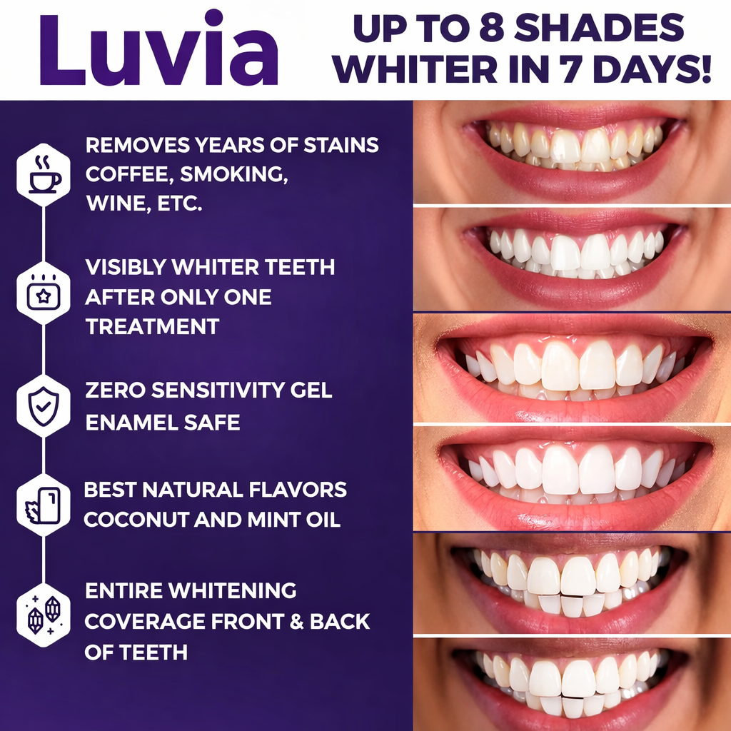 Luvia™ Purple Teeth Whitening Strips (Buy 1 GET 1 FREE)