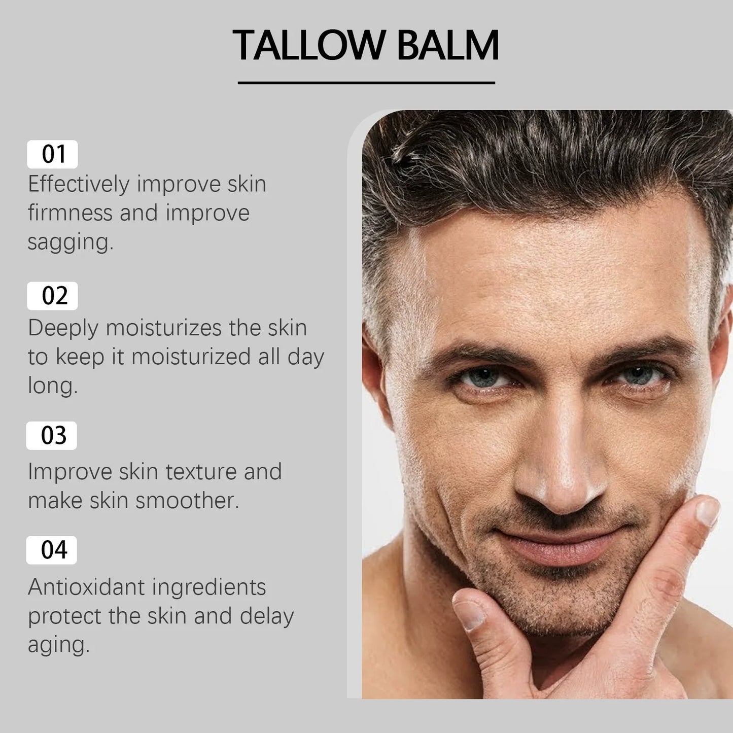 Wrinkle Repair Tallow Balm — Designed for Men