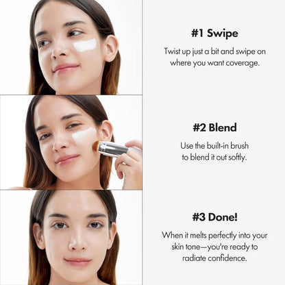 LuviaSkin® Color-Changing Foundation Stick (Buy 1 GET 1 FREE)