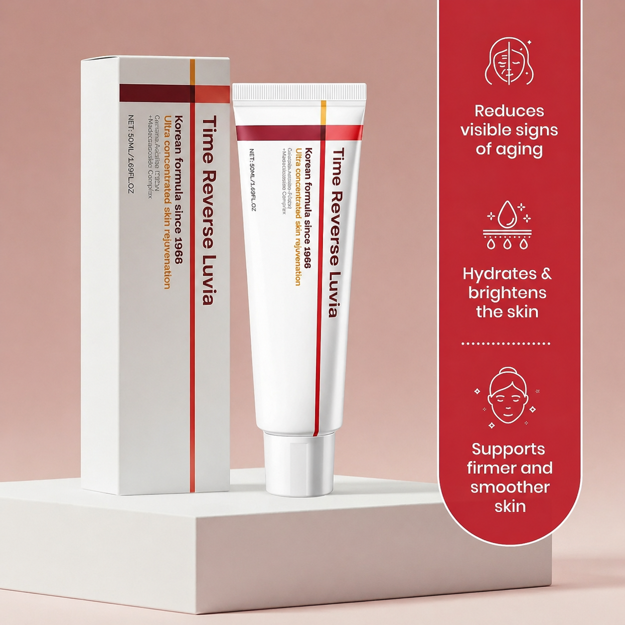 LuviaSkin® Time Reverse Cream (Buy 1 GET 1 FREE)