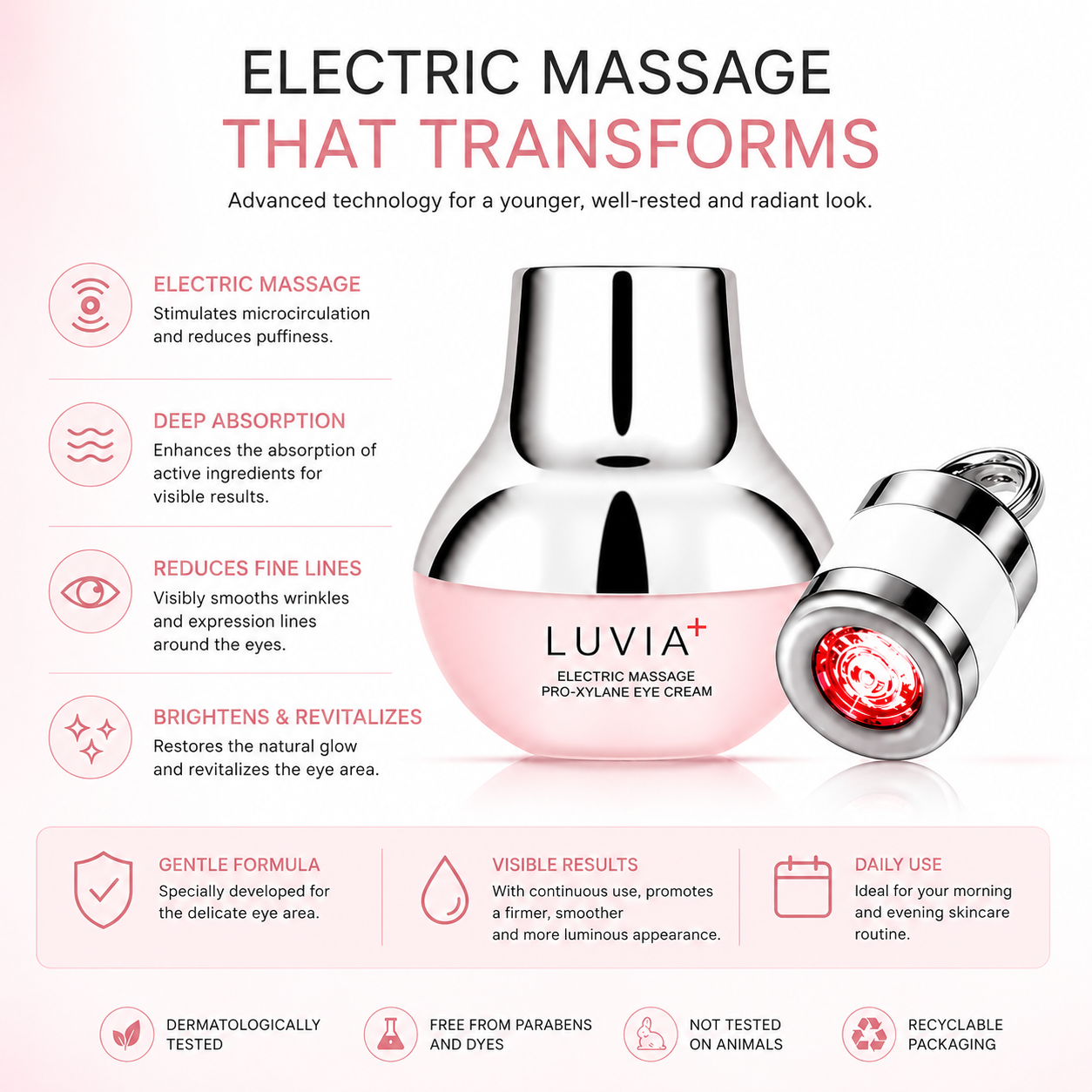 Luvia® Eletric Lifting Pro+